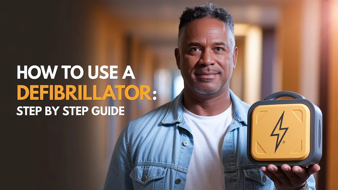 how to use a defibrillator text blog image