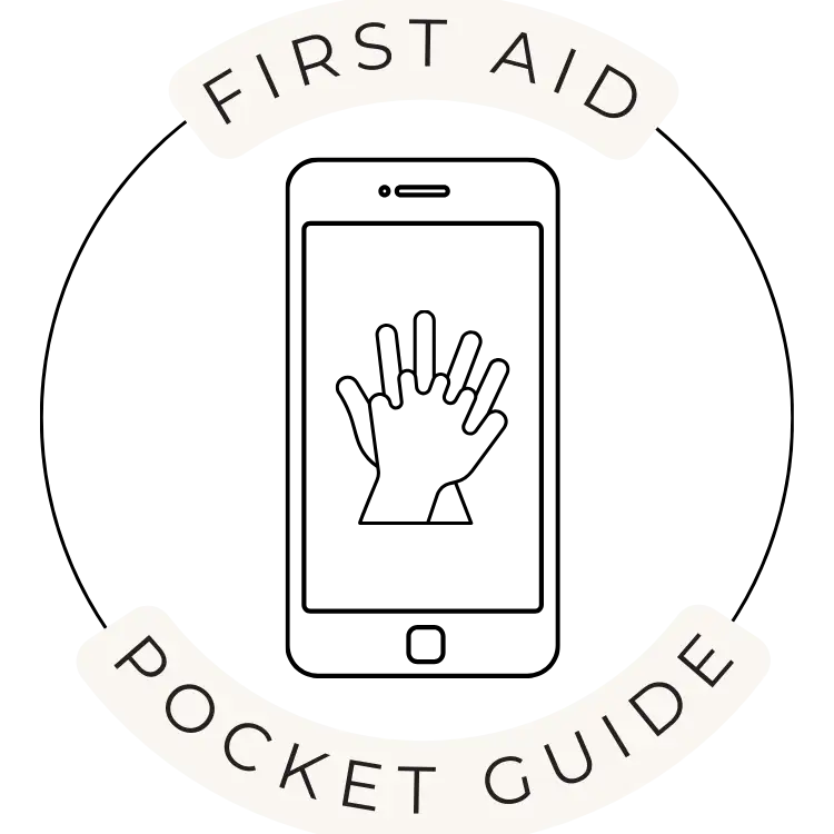 first aid pocket guide logo